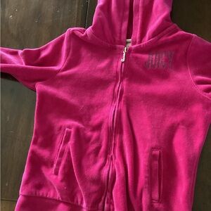 Juicy Couture Kids Fuchsia Hoodie, kids 6 (xxs)